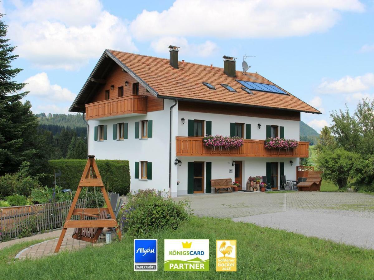 Ferienhof Hefele Appartement Hopferau Buitenkant foto
